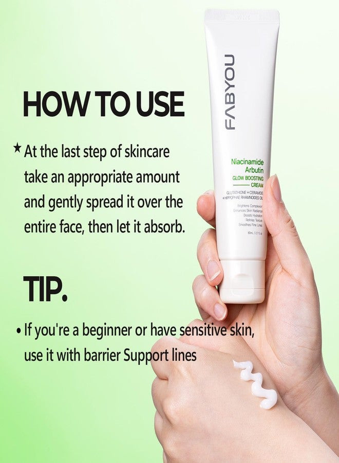 فابيو كريم نياسيناميد أربوتين لتعزيز إشراقة البشرة 70 مل - عناية كورية بالبشرة لترطيب يدوم طويلاً وبشرة ناعمة وموحدة اللون مع 10% نياسيناميد وأربوتين، كريم ترطيب عميق للوجه - Image 5